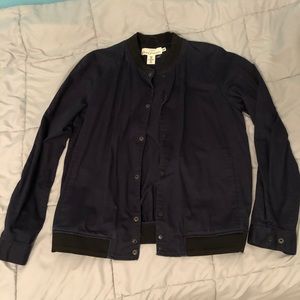 H&M Navy Blue Bomber Jacket